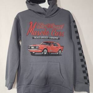 West coast muscle cars Kids Hoodie large age 10/12